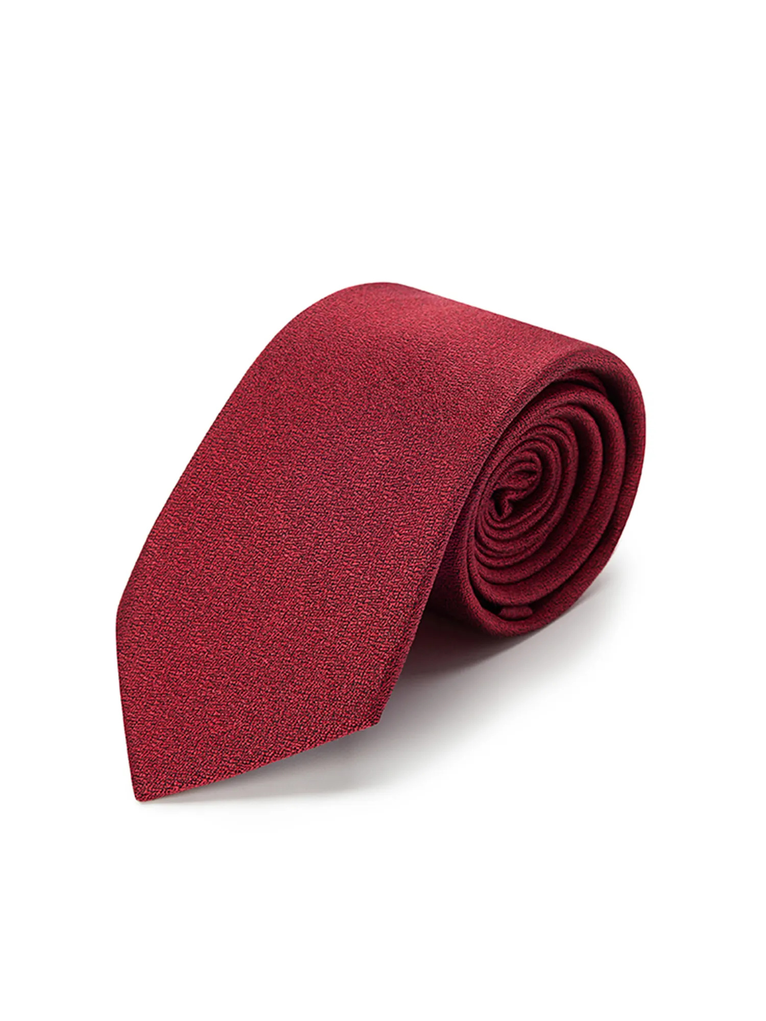 Burgundy Silk Tie