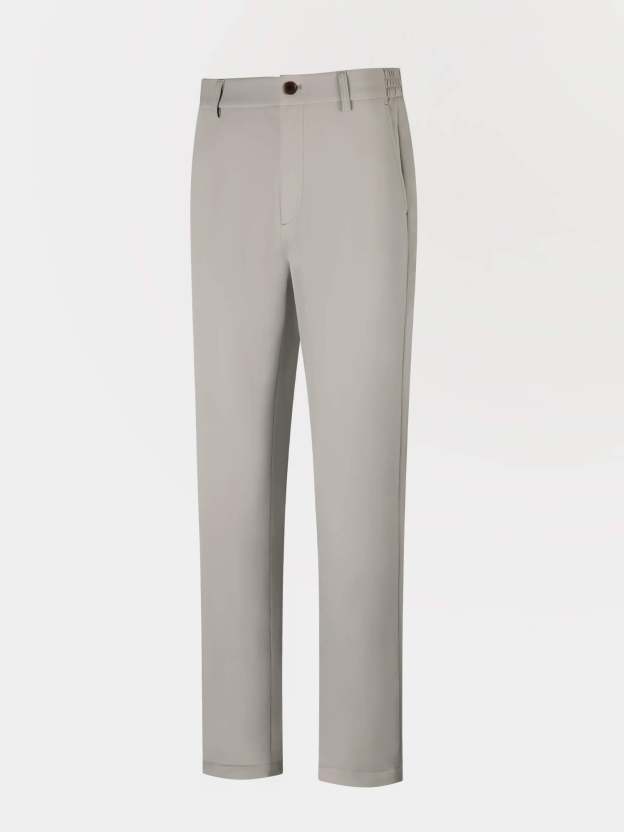 Light Khaki Ultra Stretch Dress Pants-OWN DREAM Shirts