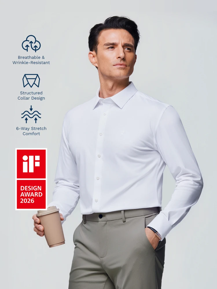 AirFlex Pro™ Cloud White Stretch Shirt