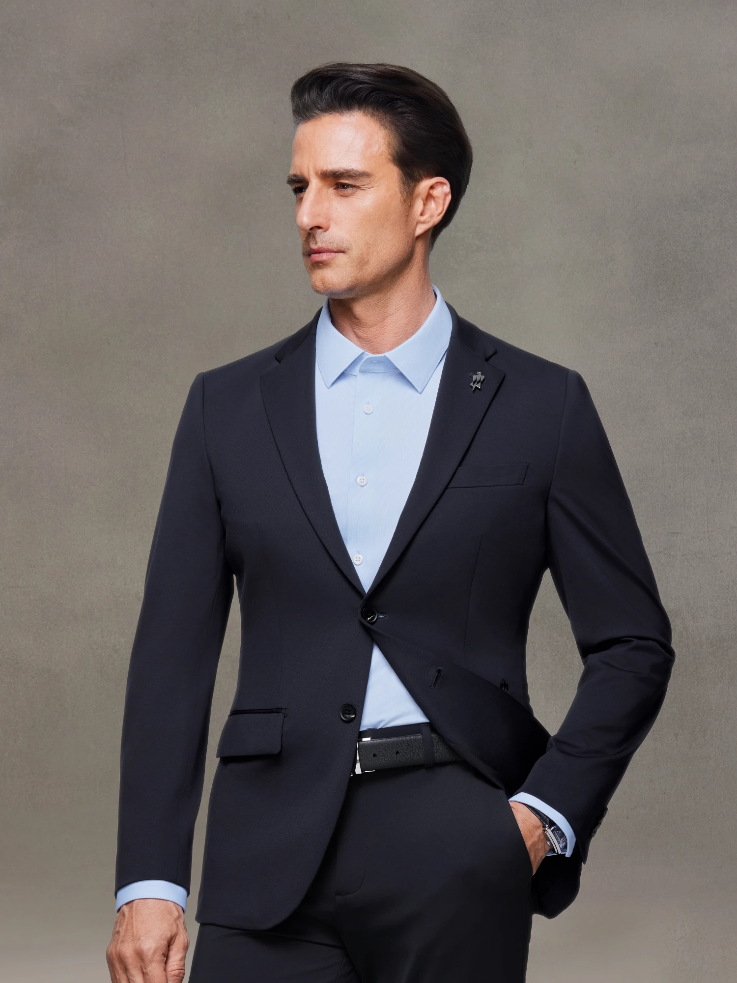 Summit Navy Stretch Blazer