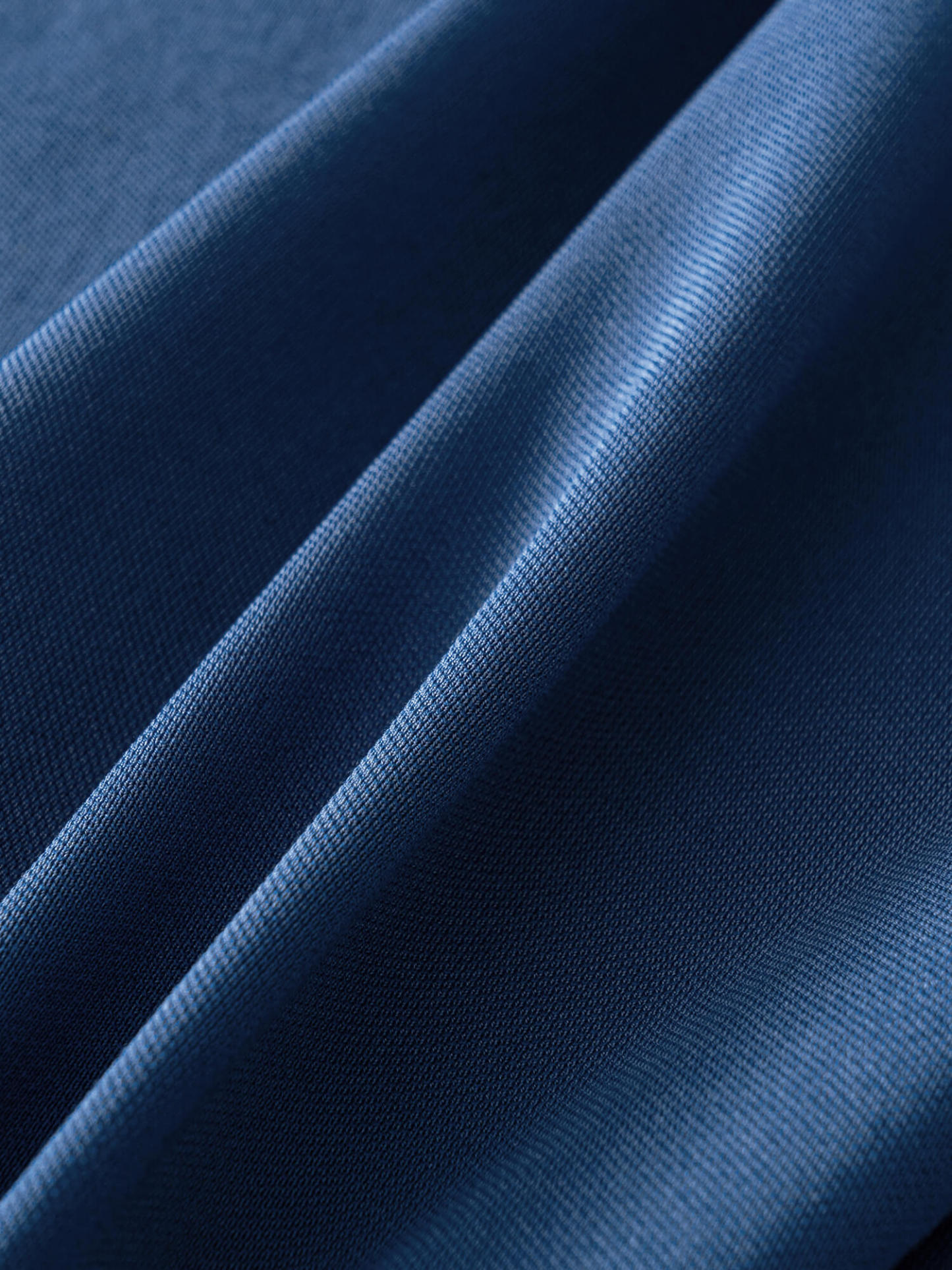 Cobalt Blue High-Stretch Polo