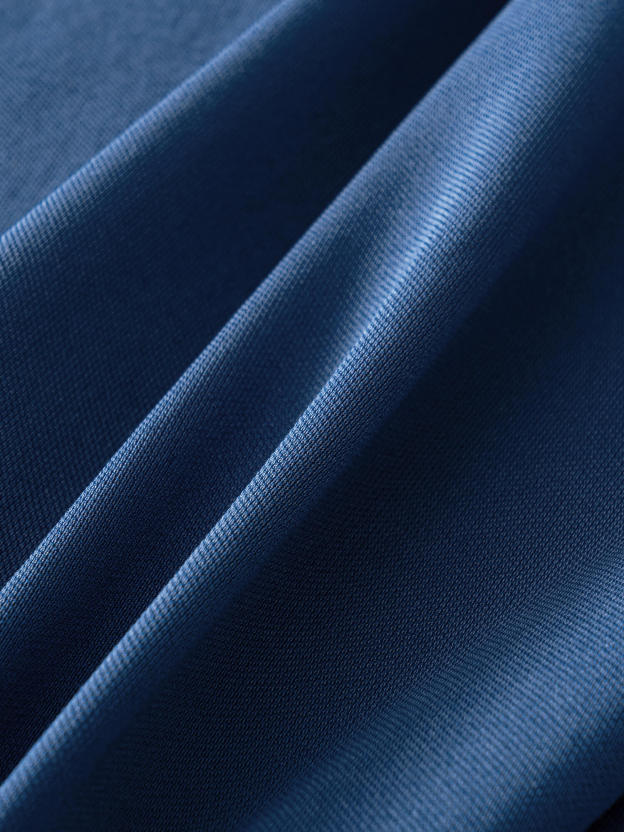 Cobalt Blue High-Stretch Polo