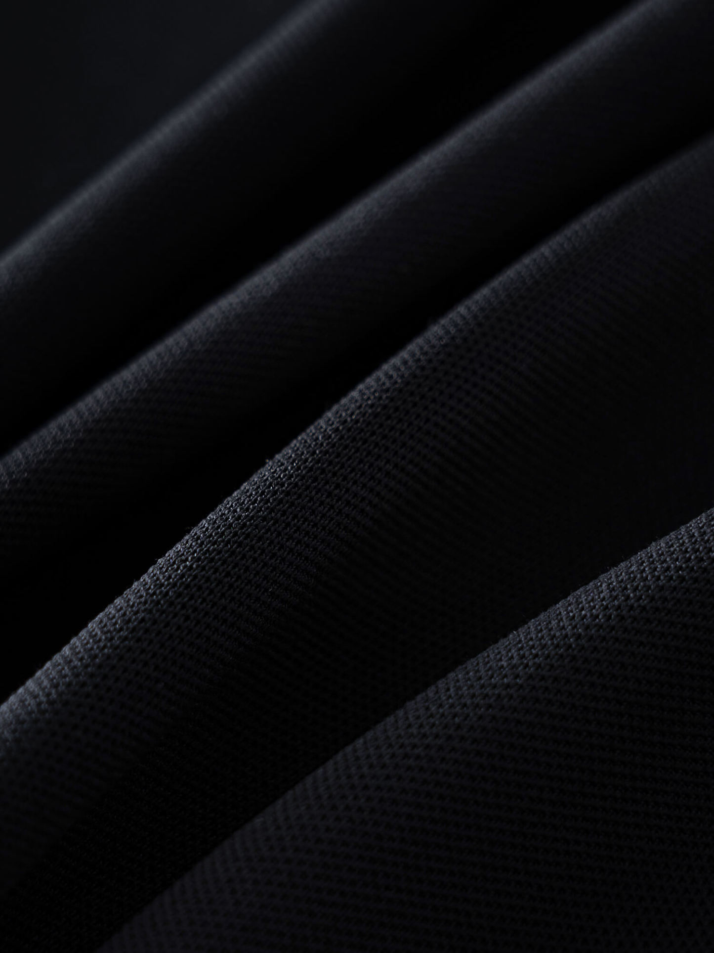 Meteorite Black High-Stretch Polo