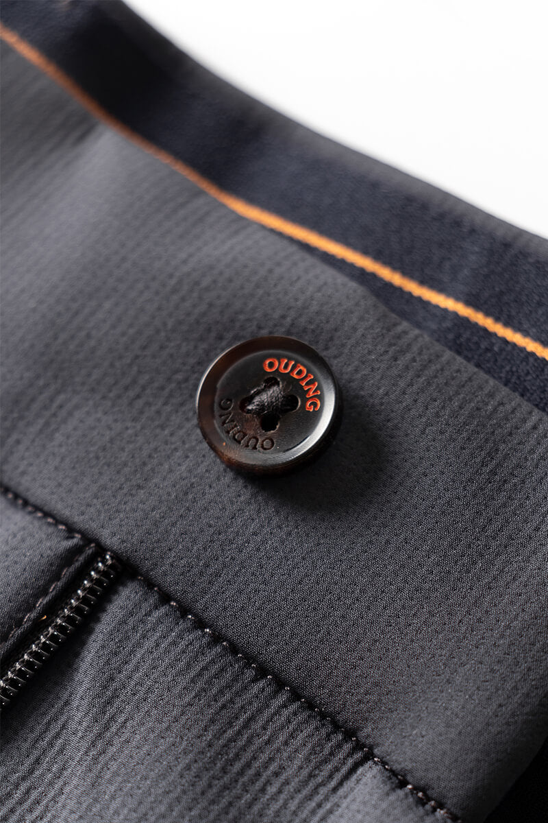 Moon Gray Stretch Casual Pants-Own Dream Shirts-Dress Shirts for Men