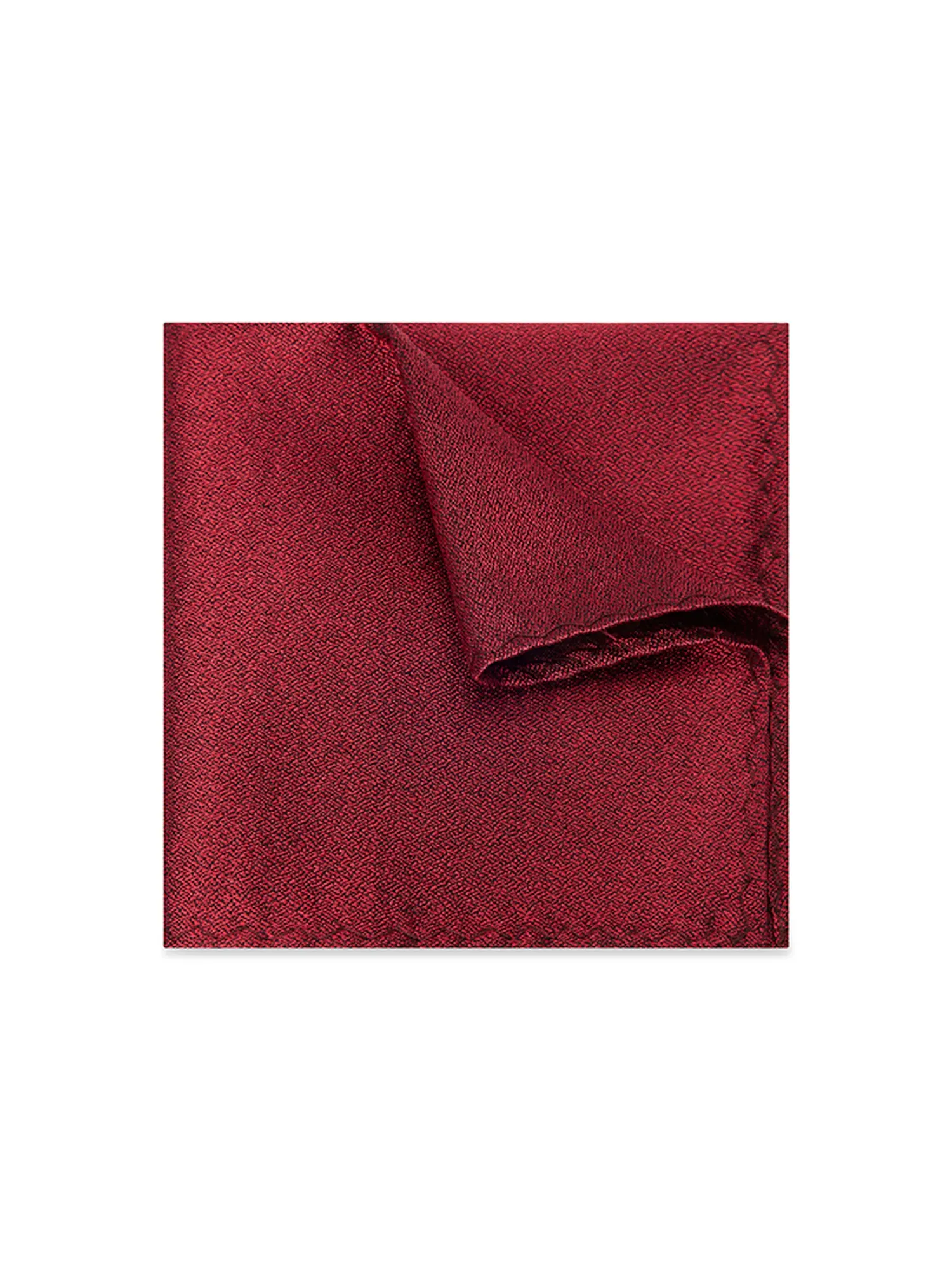 Burgundy Silk Pocket Square - Own Dream