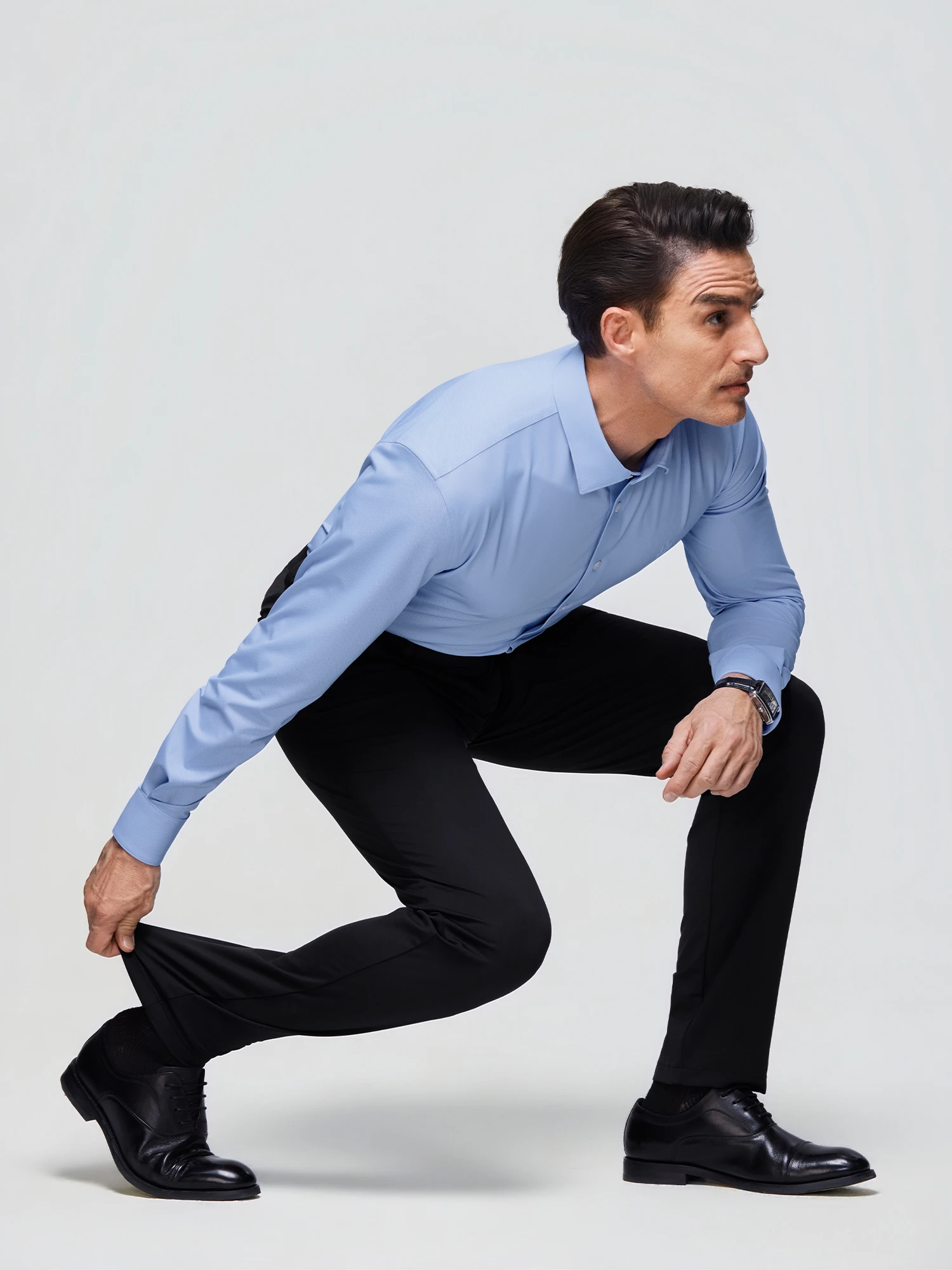 Summit Navy Stretch Casual Pants