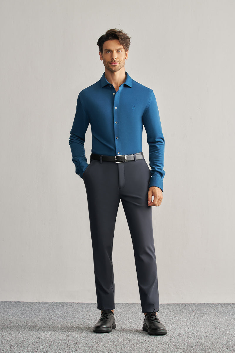 Swan Lake Orchid Luxurious Stretch Shirt-OWN DREAM Shirts