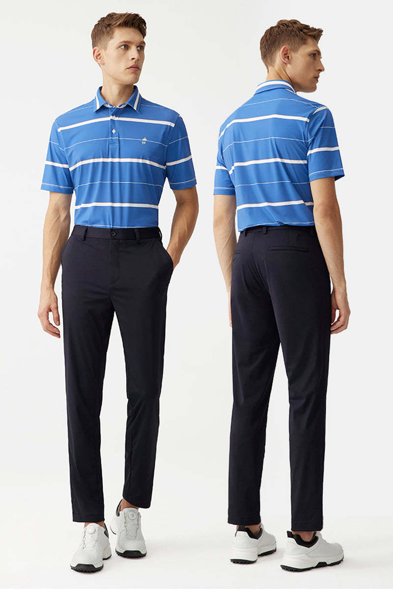 Golf Series Shadow Blue Stretch Pants-OWN DREAM