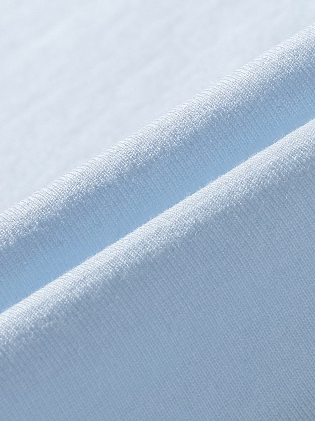 Non-Iron Stretch Supima Blue Shirt-OWN DREAM Shirts