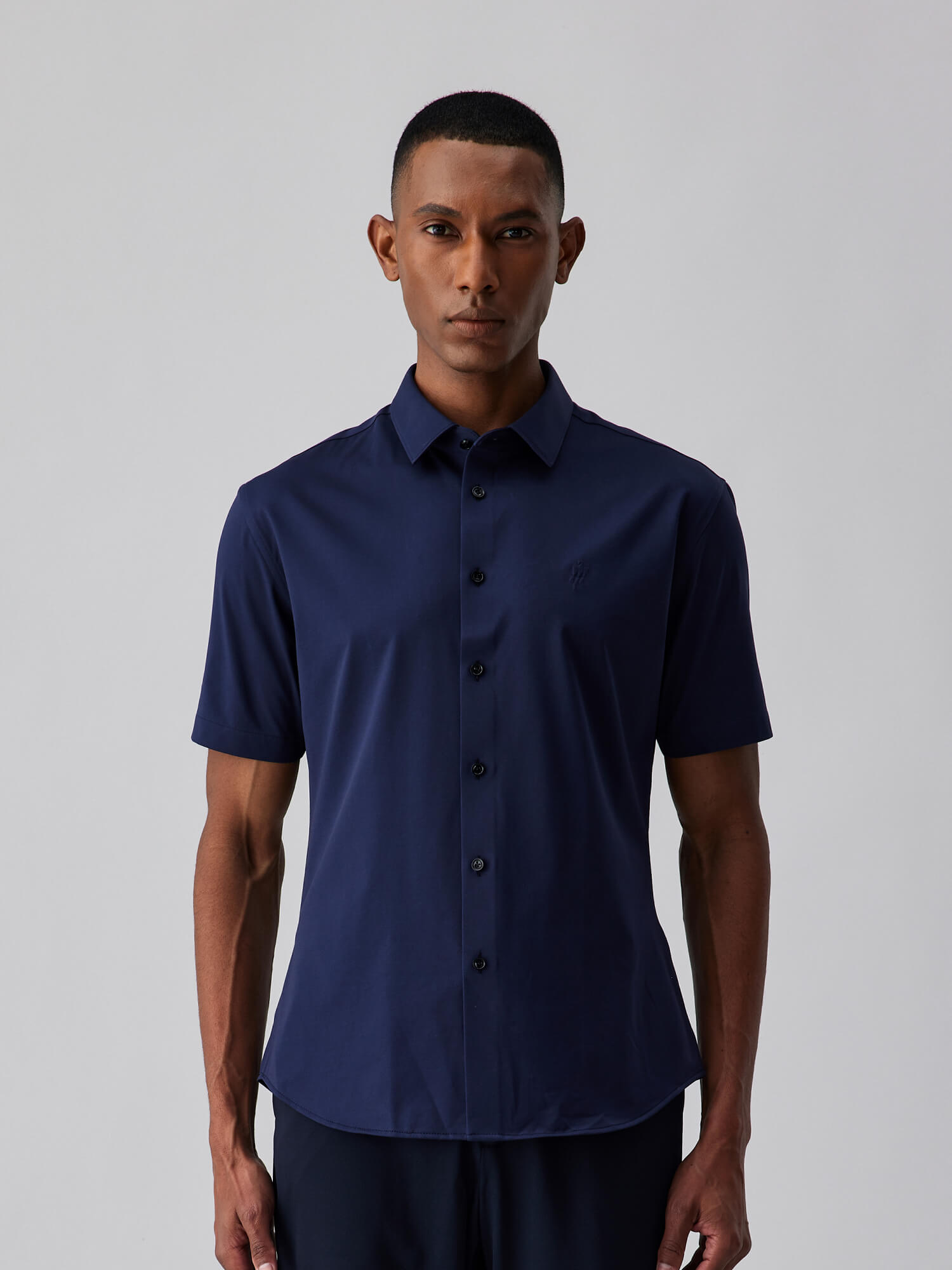 Jade J30 Sapphire High-Stretch Short-Sleeve Shirt