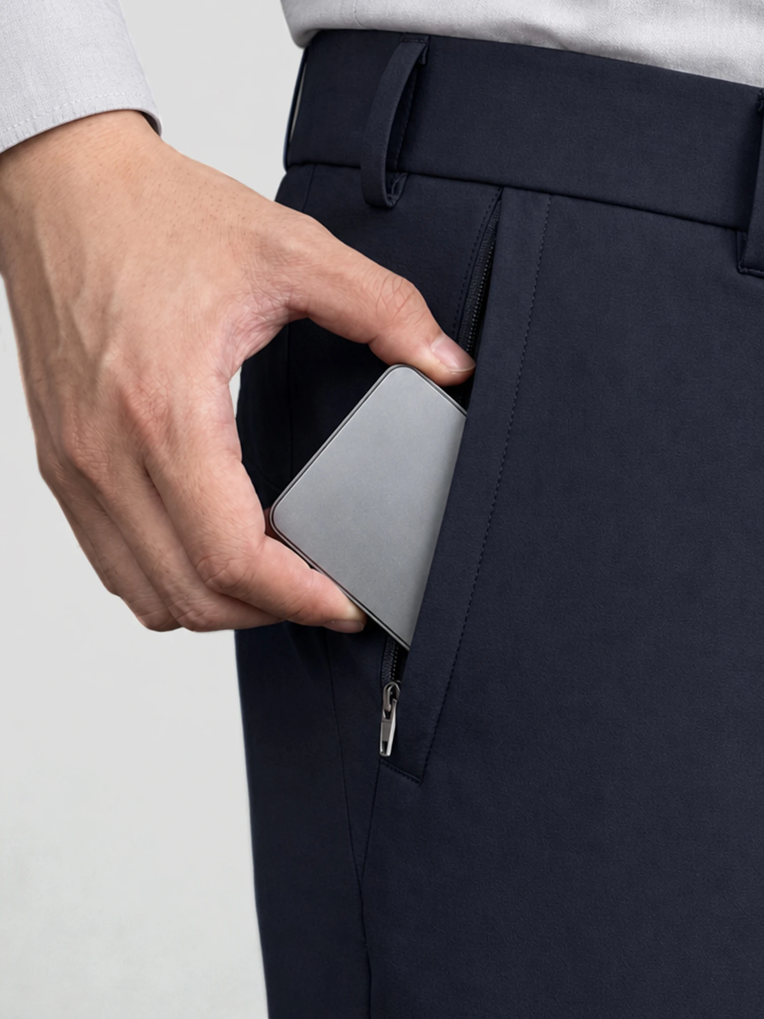 Deep Navy Travel Stretch Pants