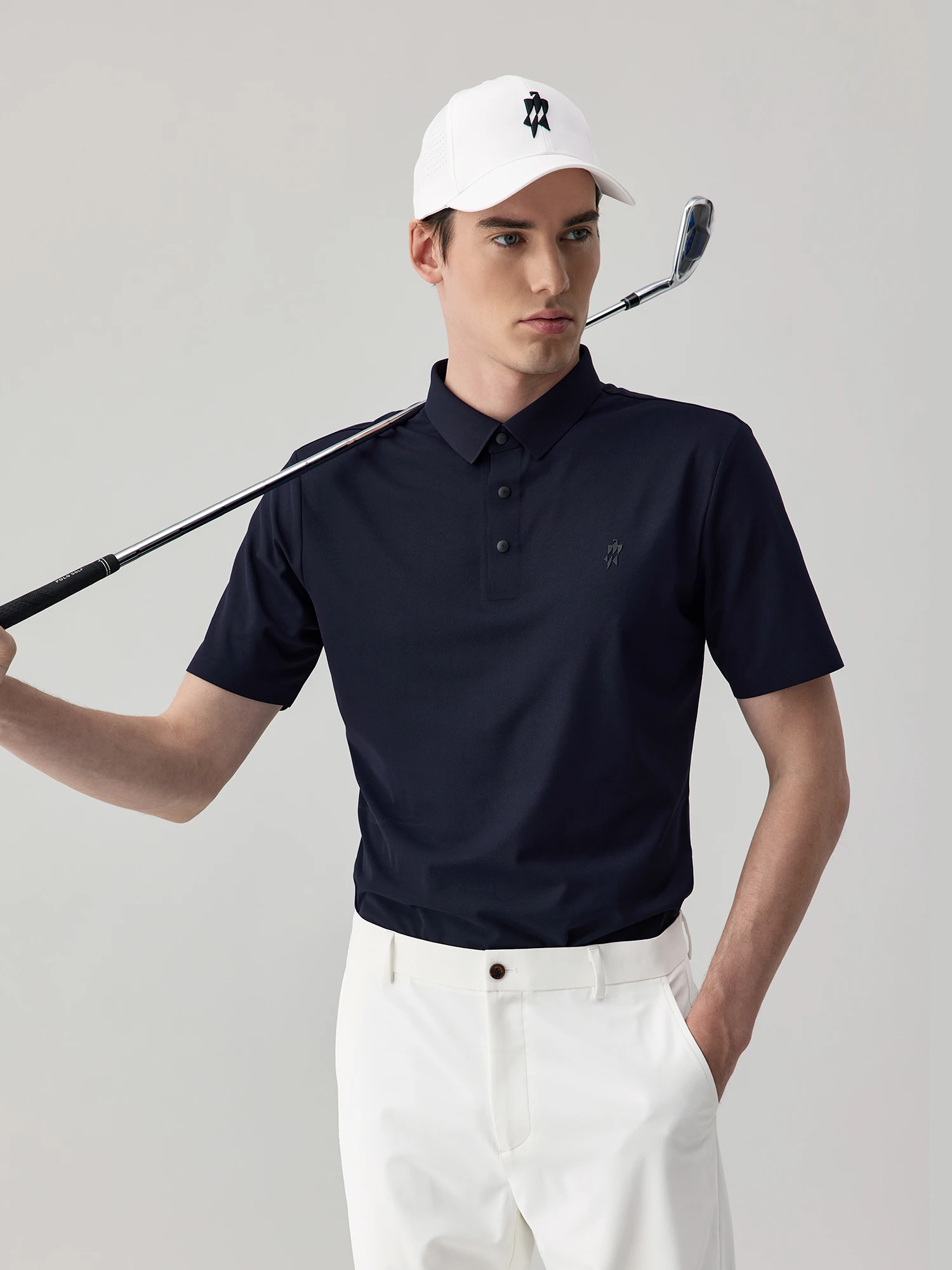 Deep Navy Soft Stretch Polo