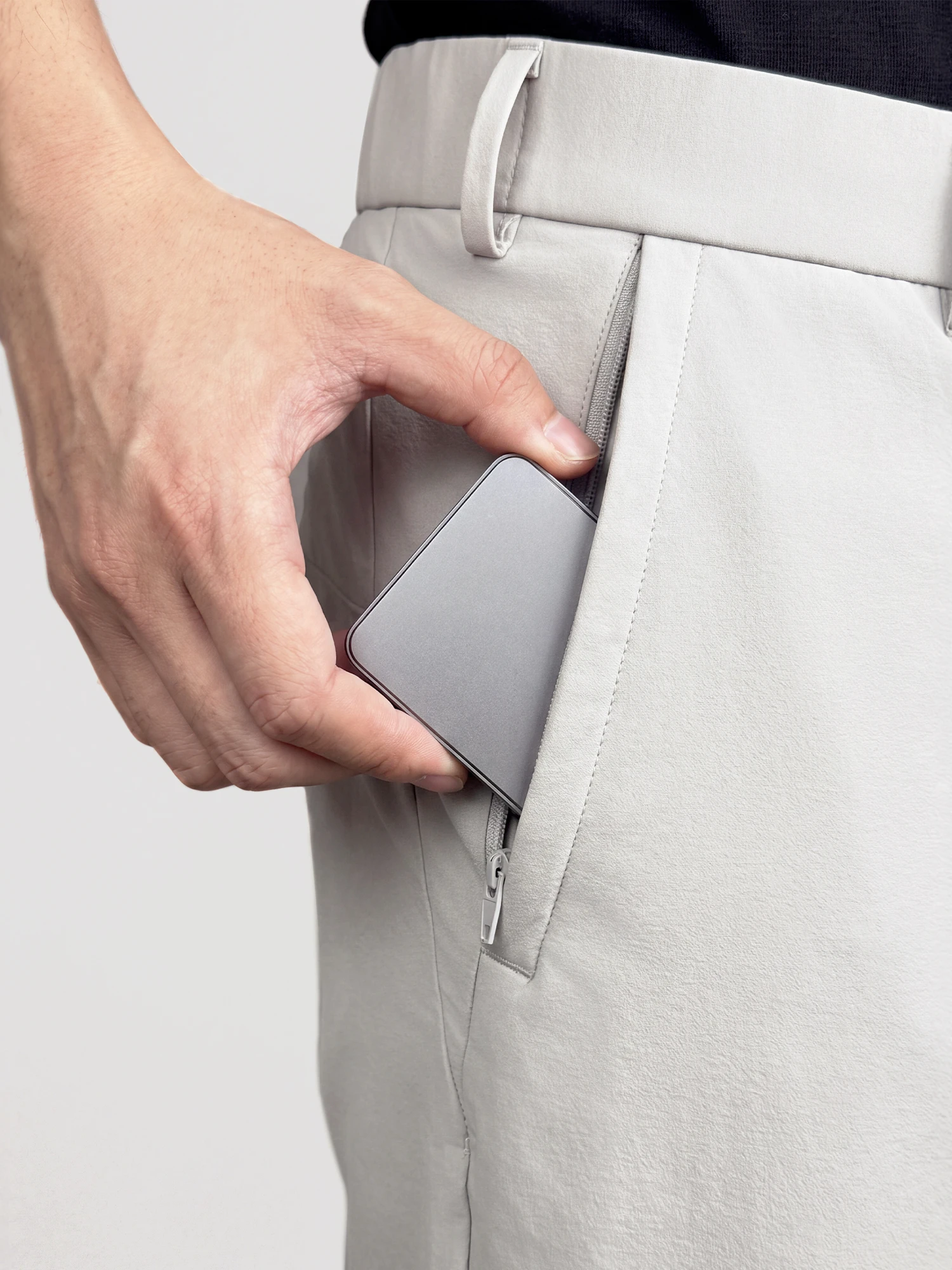 Sand Khaki Travel Stretch Pants