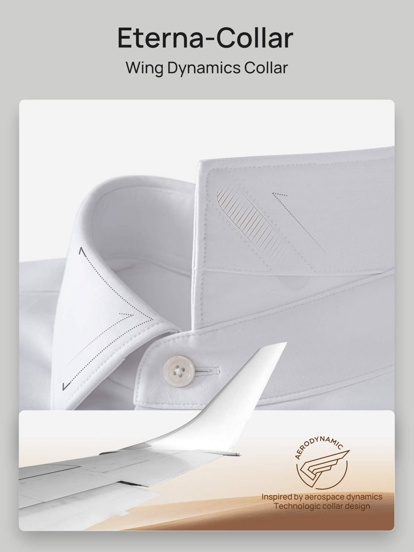 American Pima White Stretch Shirt