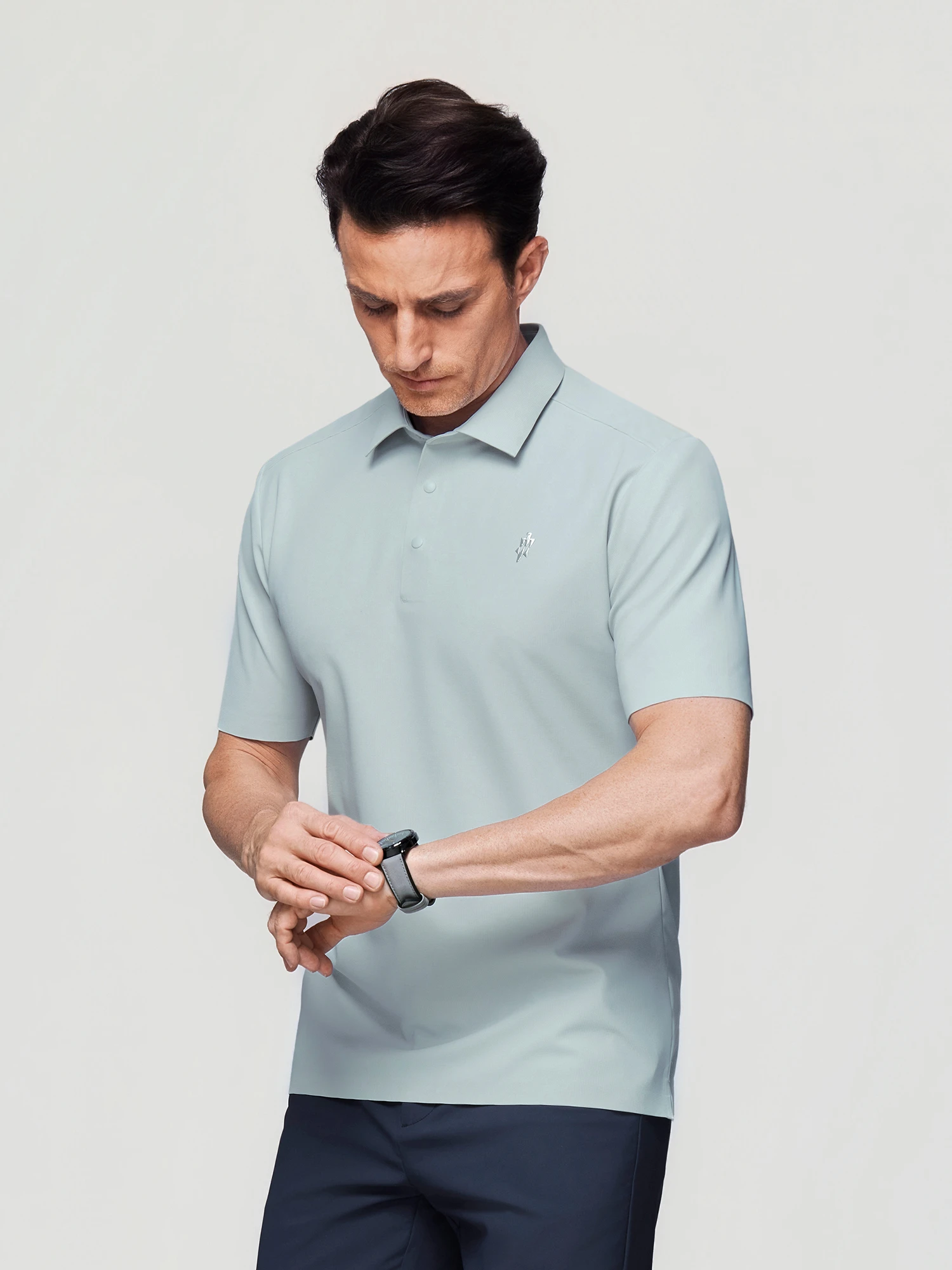 Soft Jade Stretch Polo
