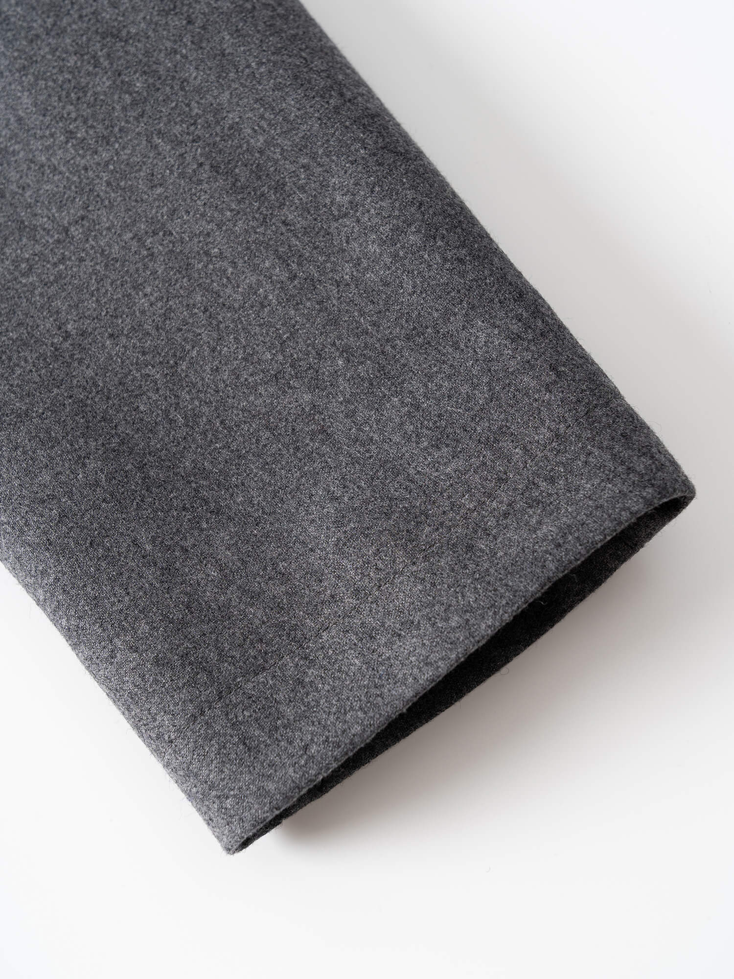 Lustrous Grey Wool Jacket