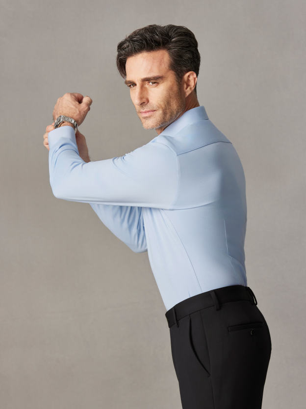Horizon Blue Stretch Shirt