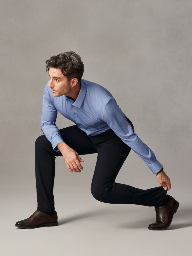 WarmTech Max Cosmic Navy Cashmere Stretch Pants