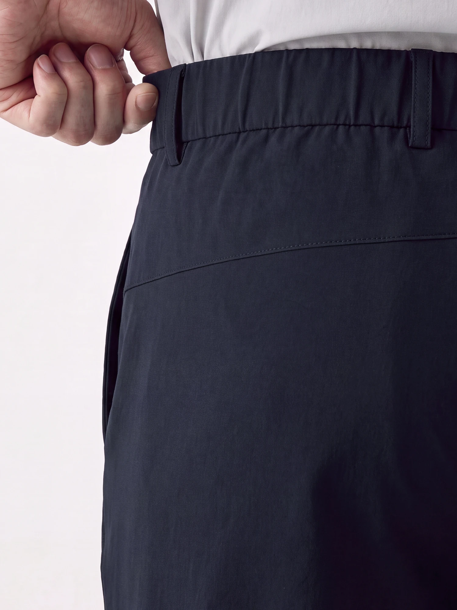 Deep Navy Travel Stretch Pants