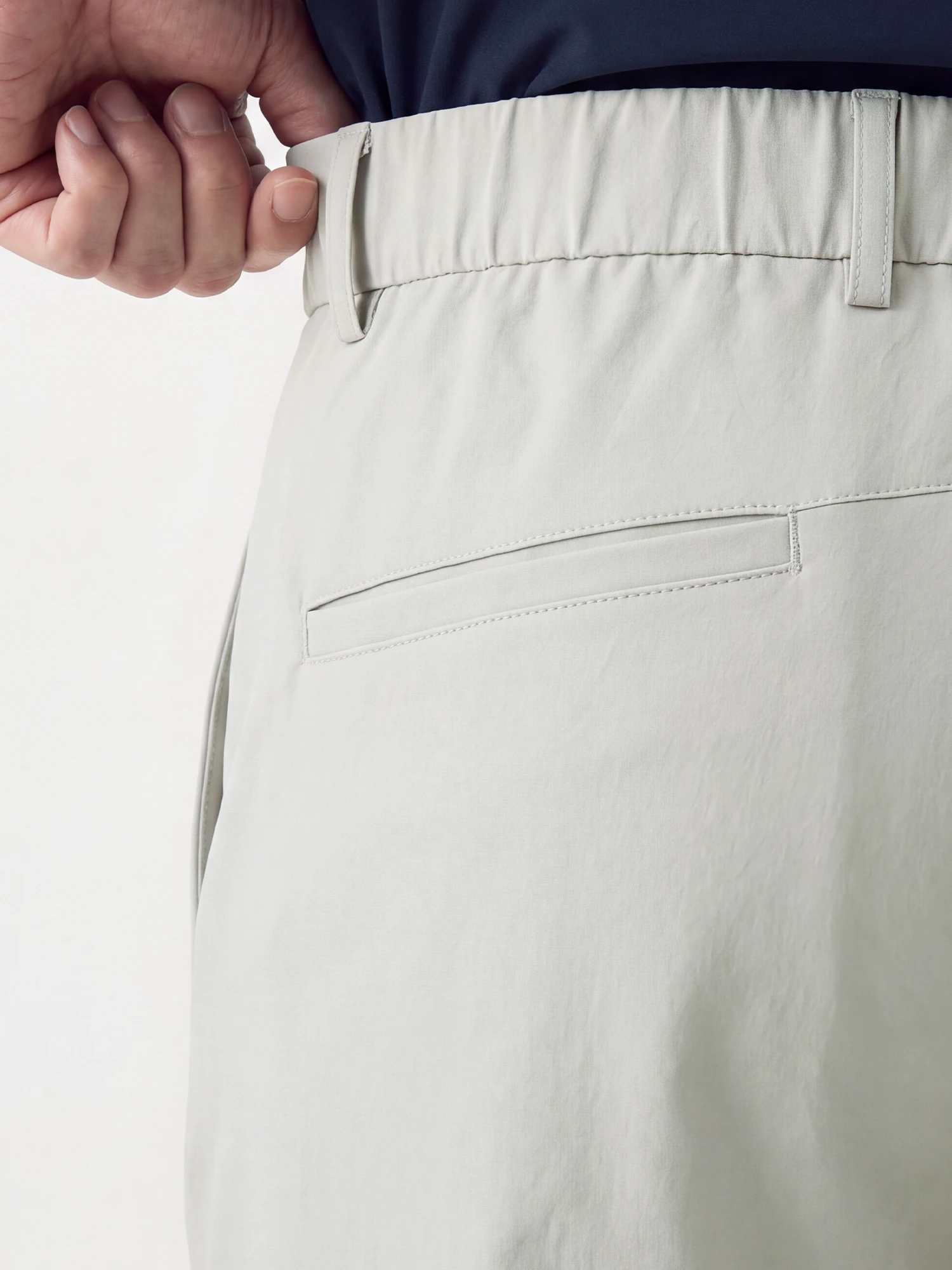 Sand Khaki Travel Stretch Pants