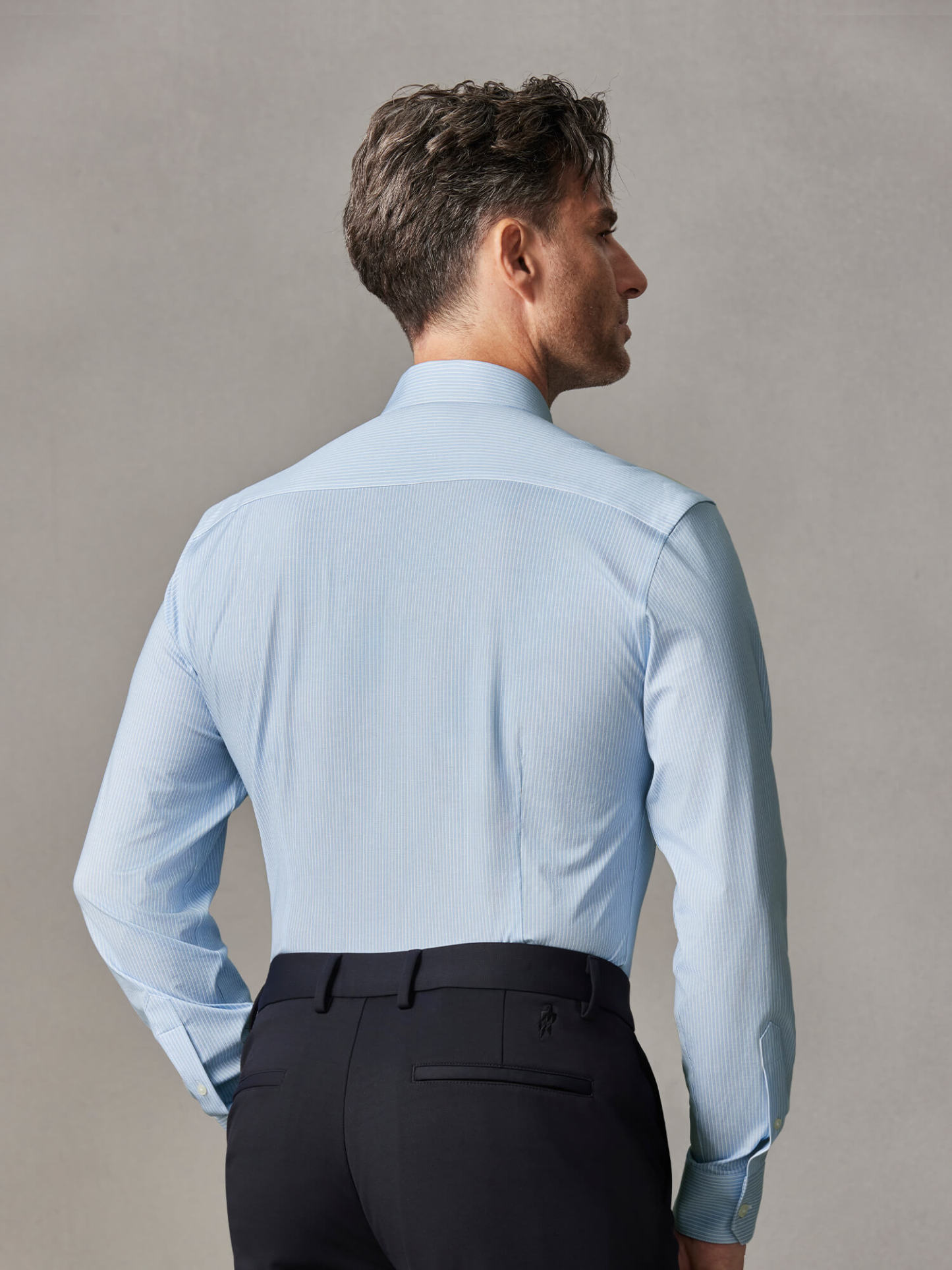 Sky Trail Pima Cotton High-Stretch Dress Shirt-Own Dream Shirts-Dress Shirts for Men