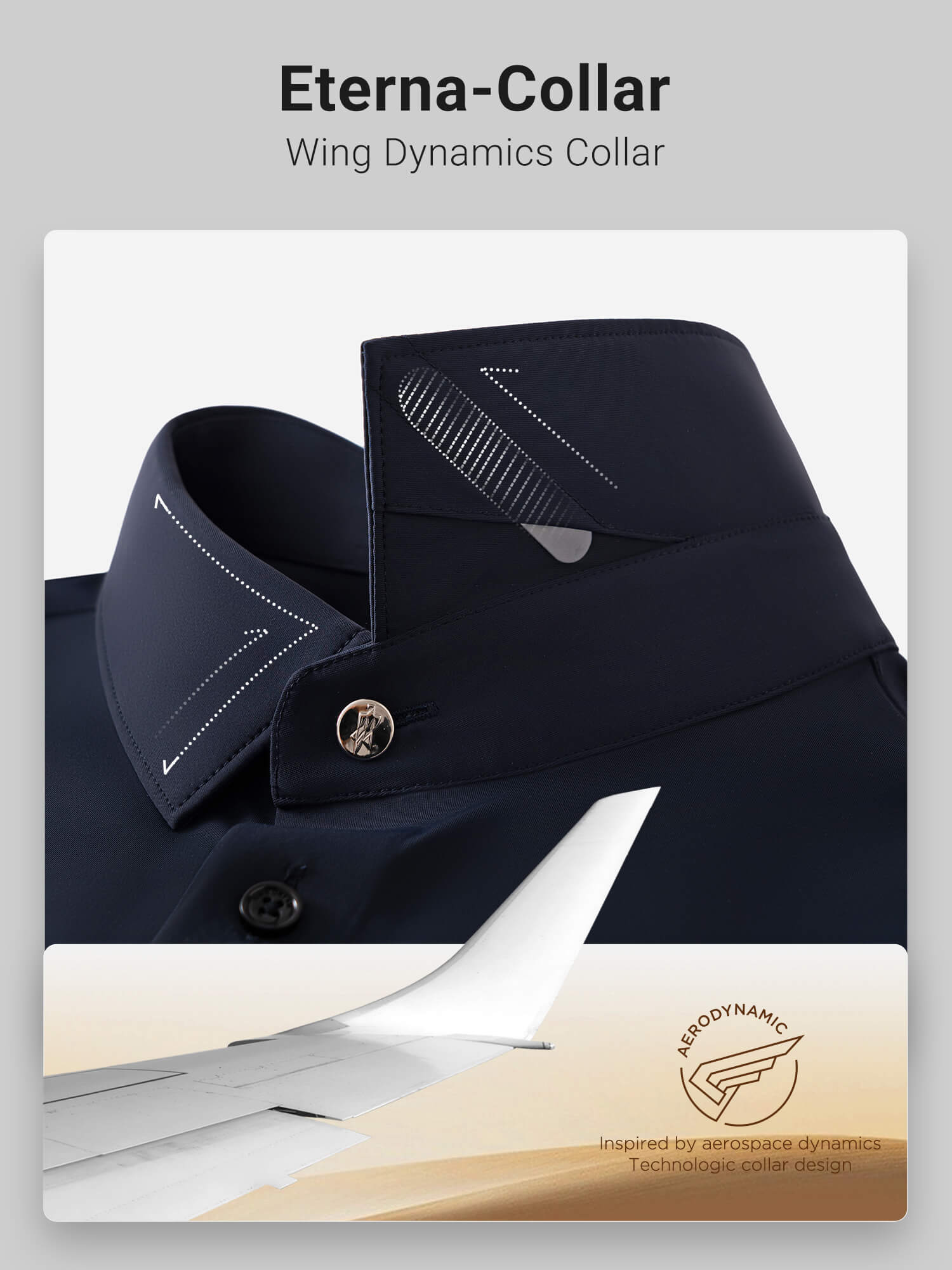 Seabourn Blue High-Stretch Shirt