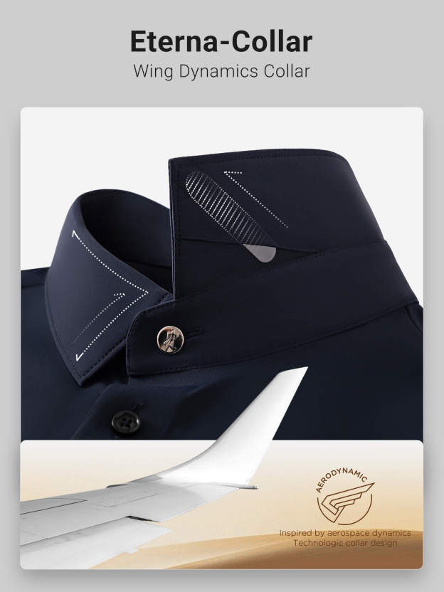 Seabourn Blue High-Stretch Shirt