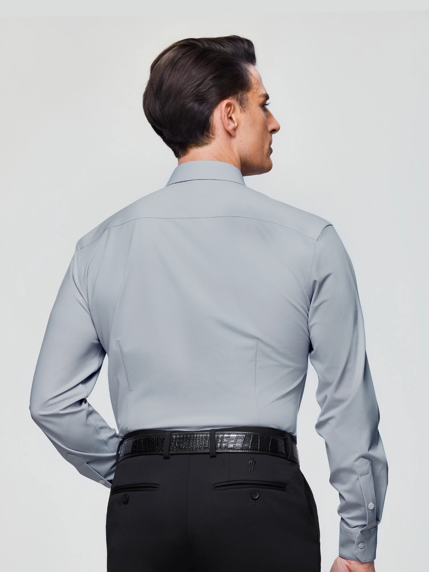 Cloud Gray Stretch Shirt