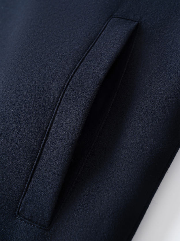 Regal Blue Wool Jacket