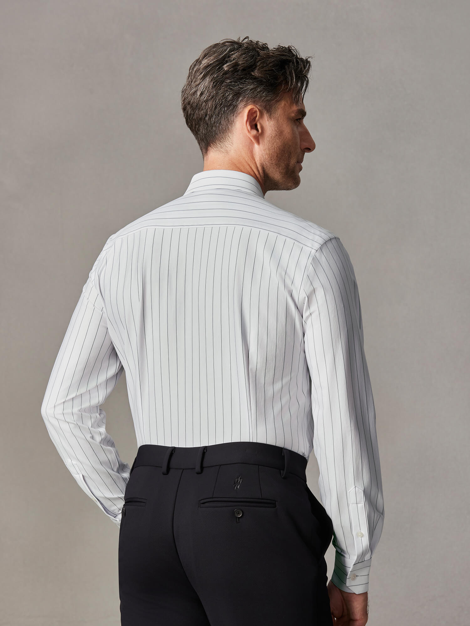 Timeless Keynotes 2.0 Pima Cotton High-Stretch Dress Shirt-Own Dream Shirts-Dress Shirts for Men