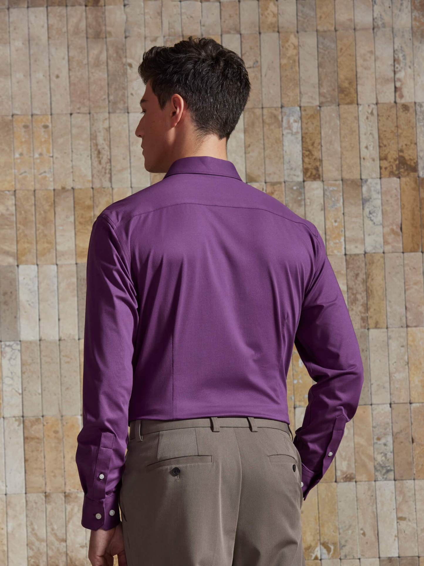 Nebula Purple Stretch Shirt