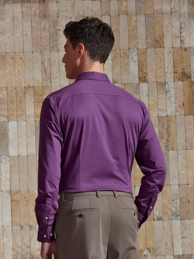 Nebula Purple Stretch Shirt