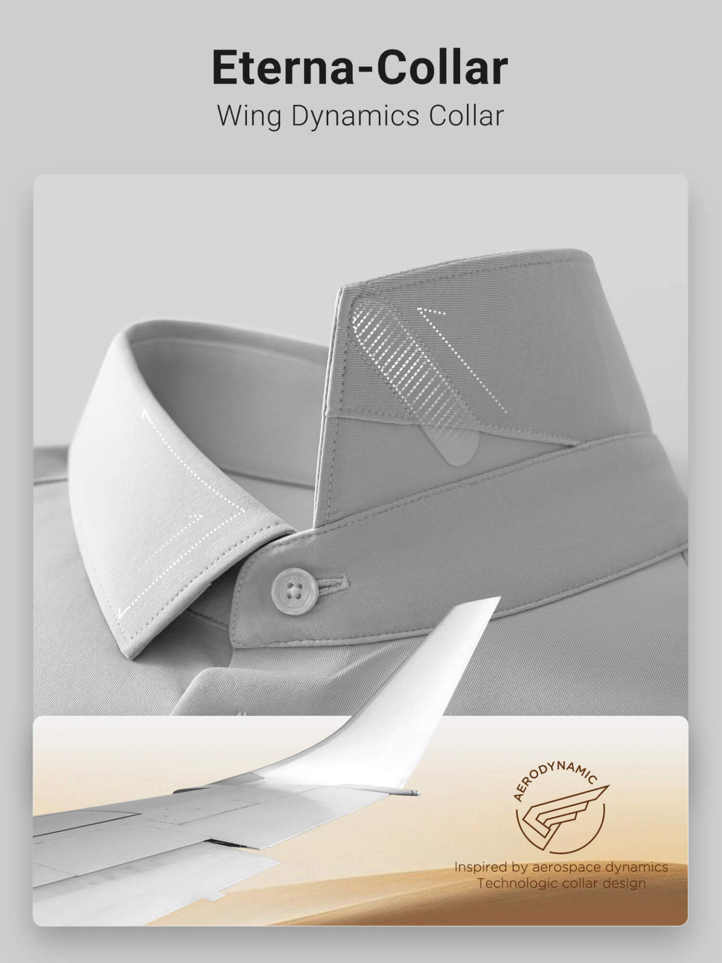 Silver Dragon Grey High Stretch Shirt