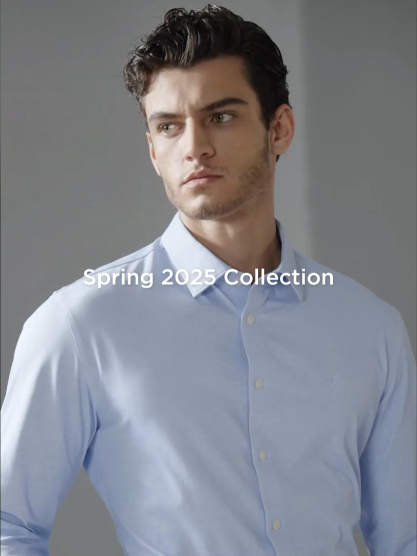 S30 Sicilian Blue High-Stretch Shirt