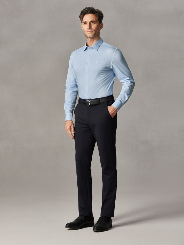 Sky Trail Pima Cotton High-Stretch Dress Shirt-Own Dream Shirts-Dress Shirts for Men