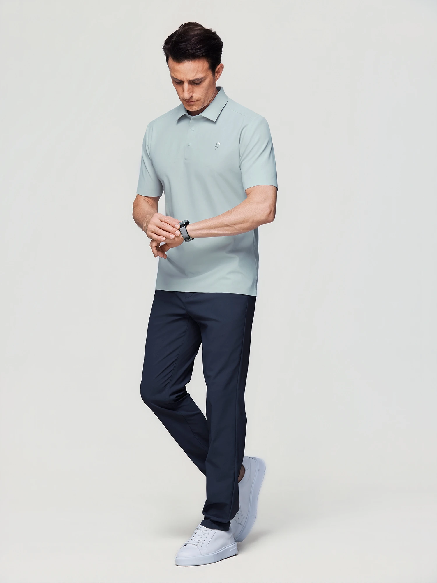 Soft Jade Stretch Polo