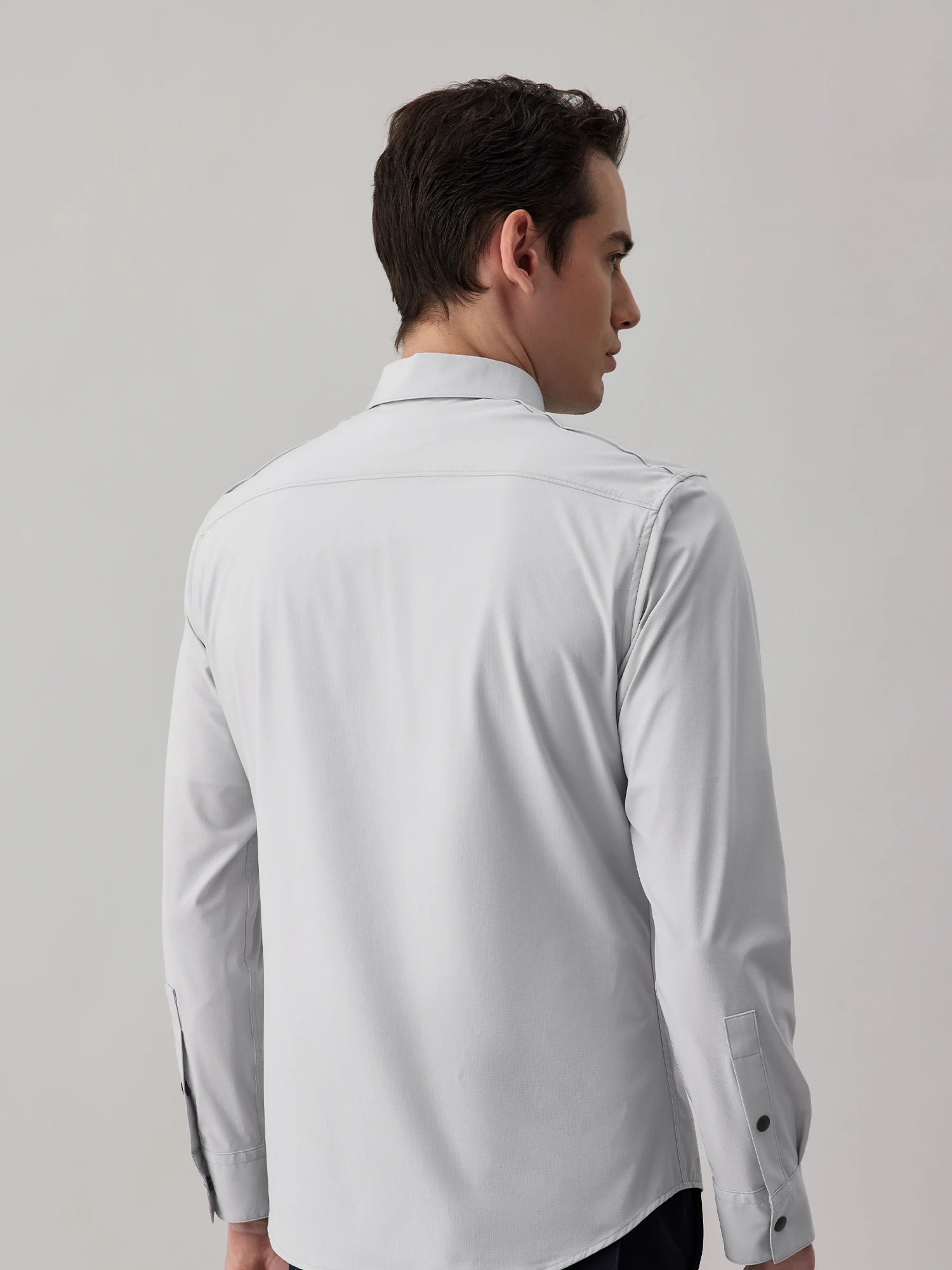 Titanium Gray Stretch Shirt