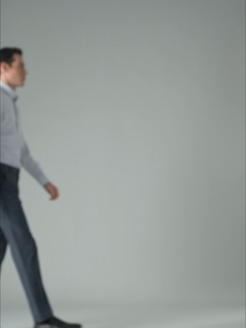 Drift Gray Striped High-Stretch Shirt