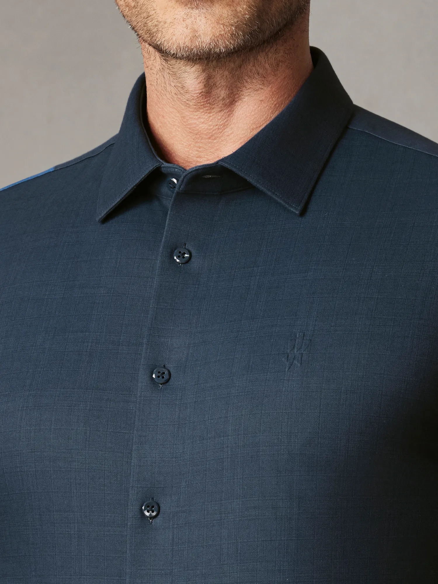 WarmTech Ultra Sky Azure Cashmere Stretch Shirt