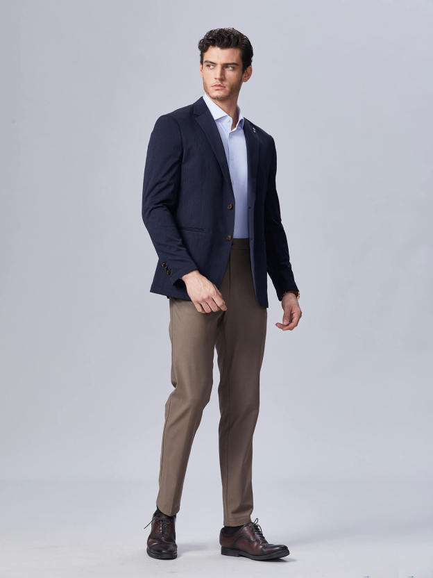 Midnight Navy Stretch Blazer