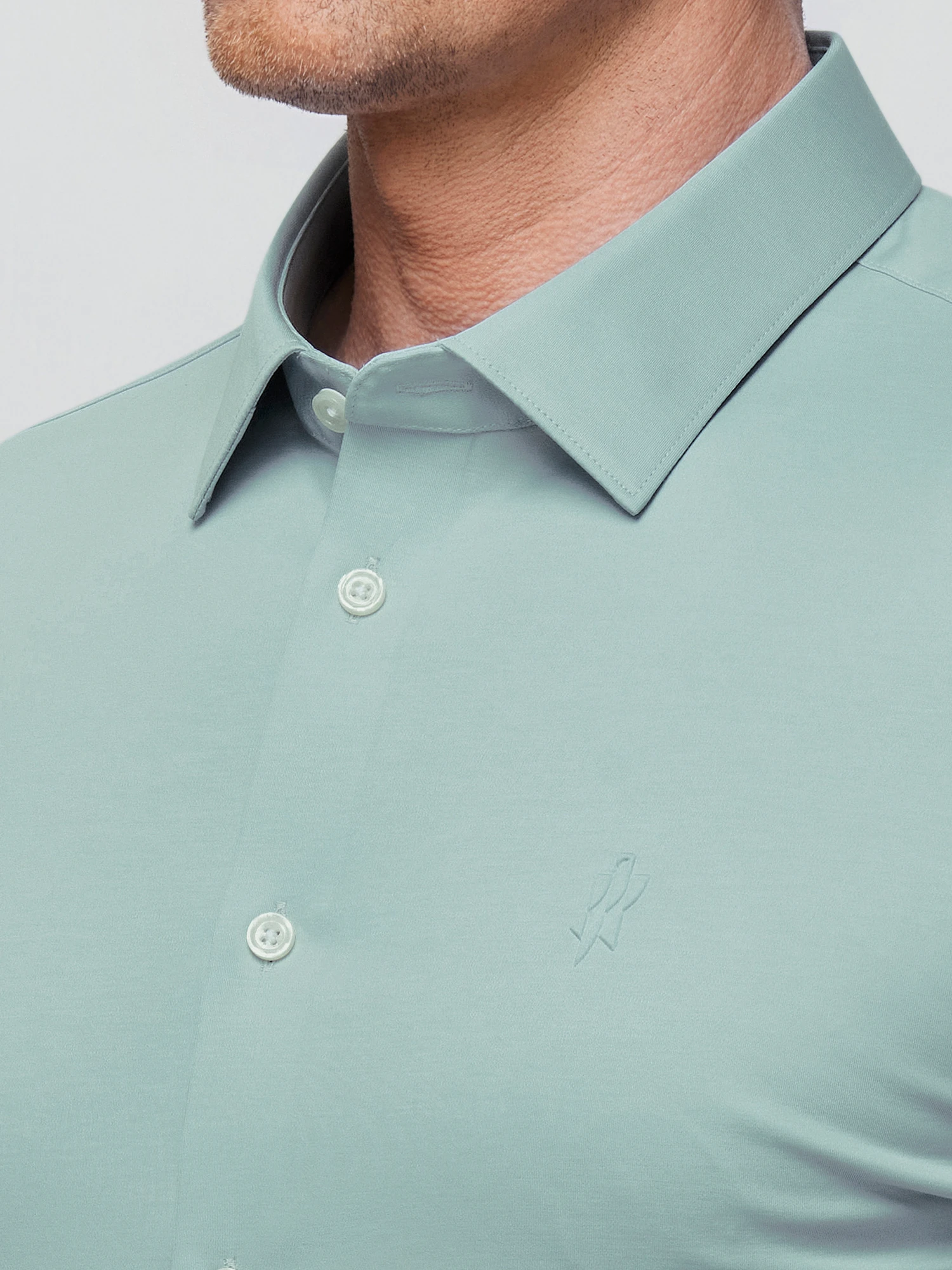 AirFlex Pro™ Pine Green Stretch Shirt
