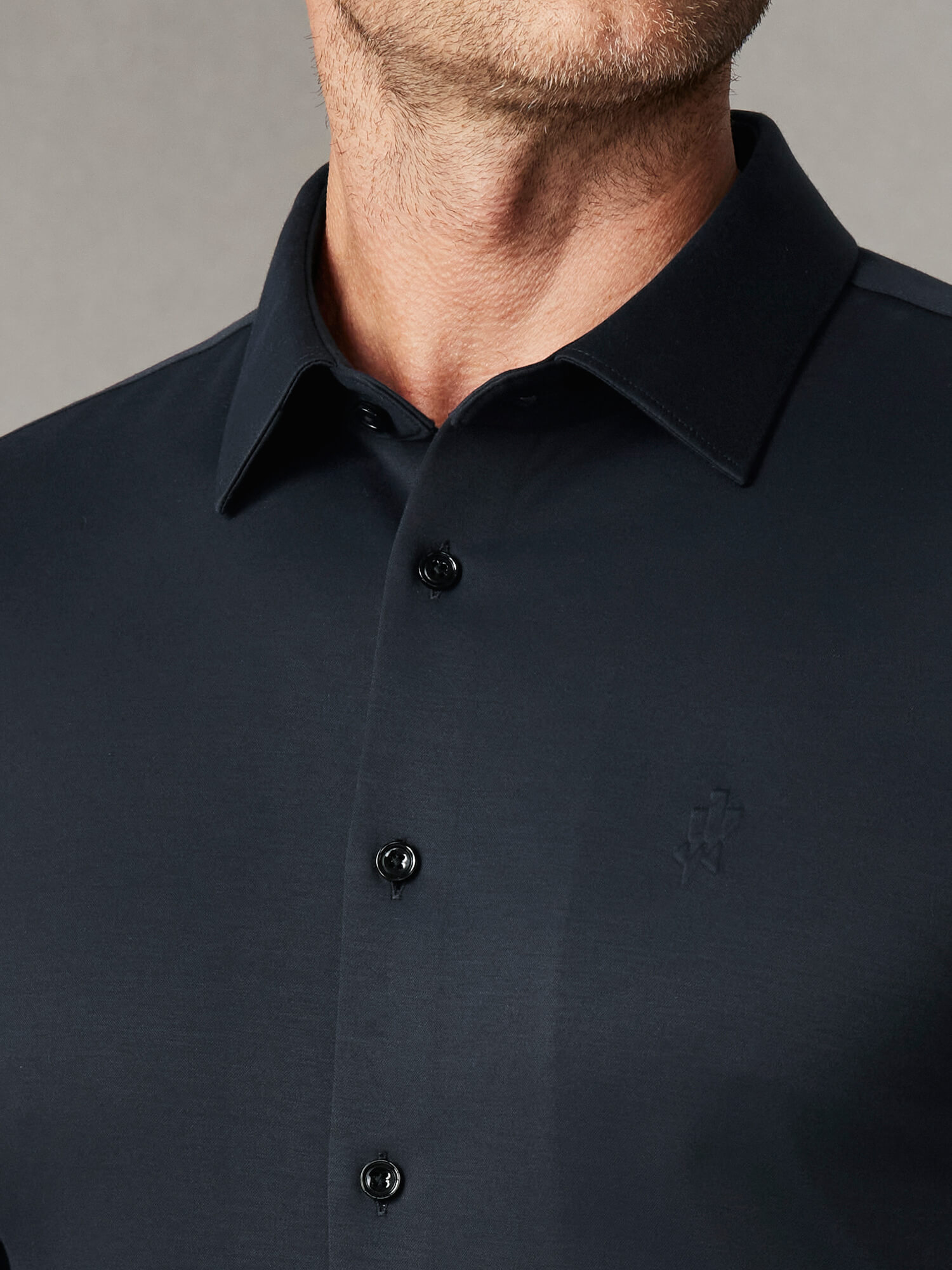 Deep Space Navy Stretch Shirt