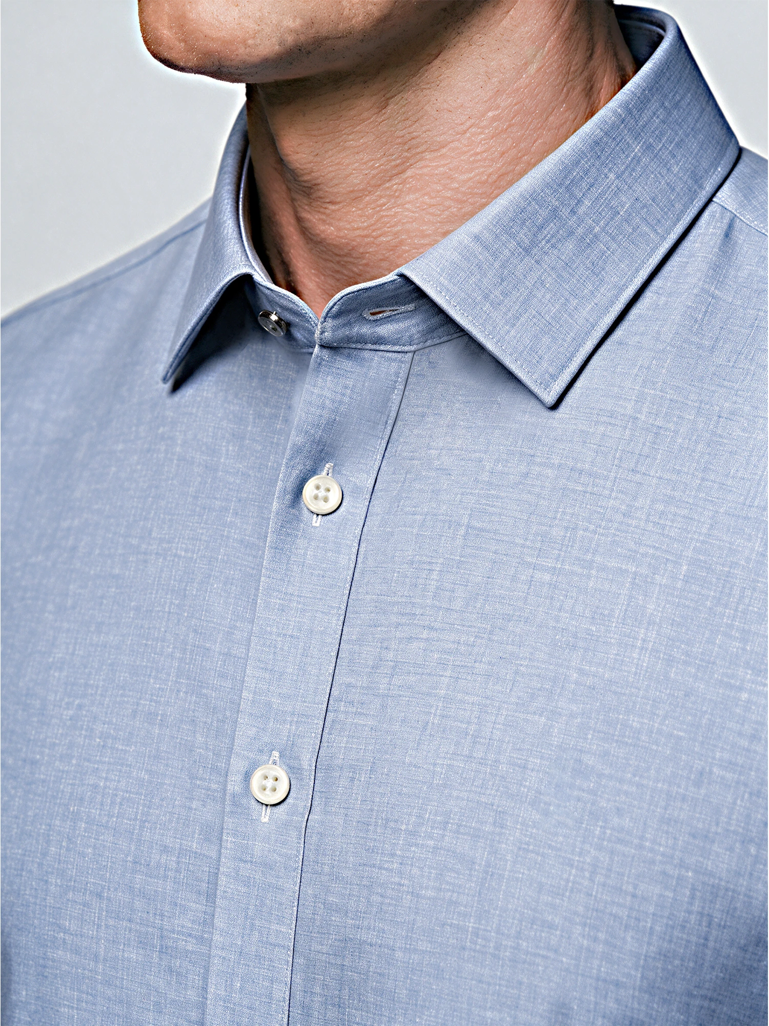 Cloud Blue Stretch Shirt