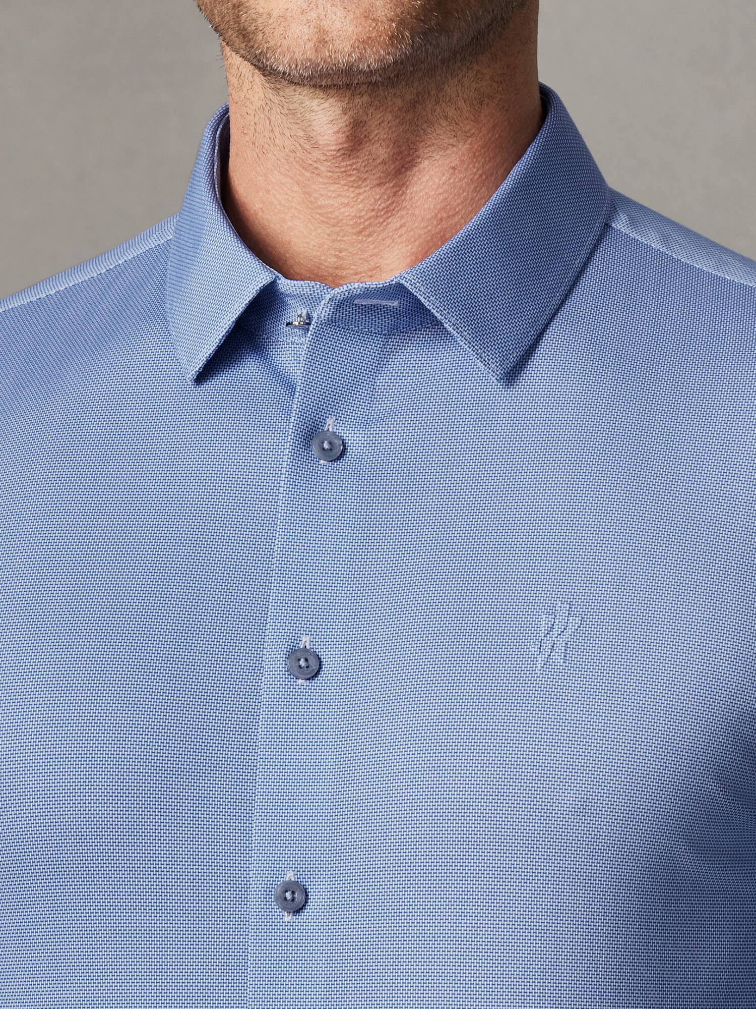 Ocean Blue High-Stretch Shirt​-Own Dream Shirts-Dress Shirts for Men