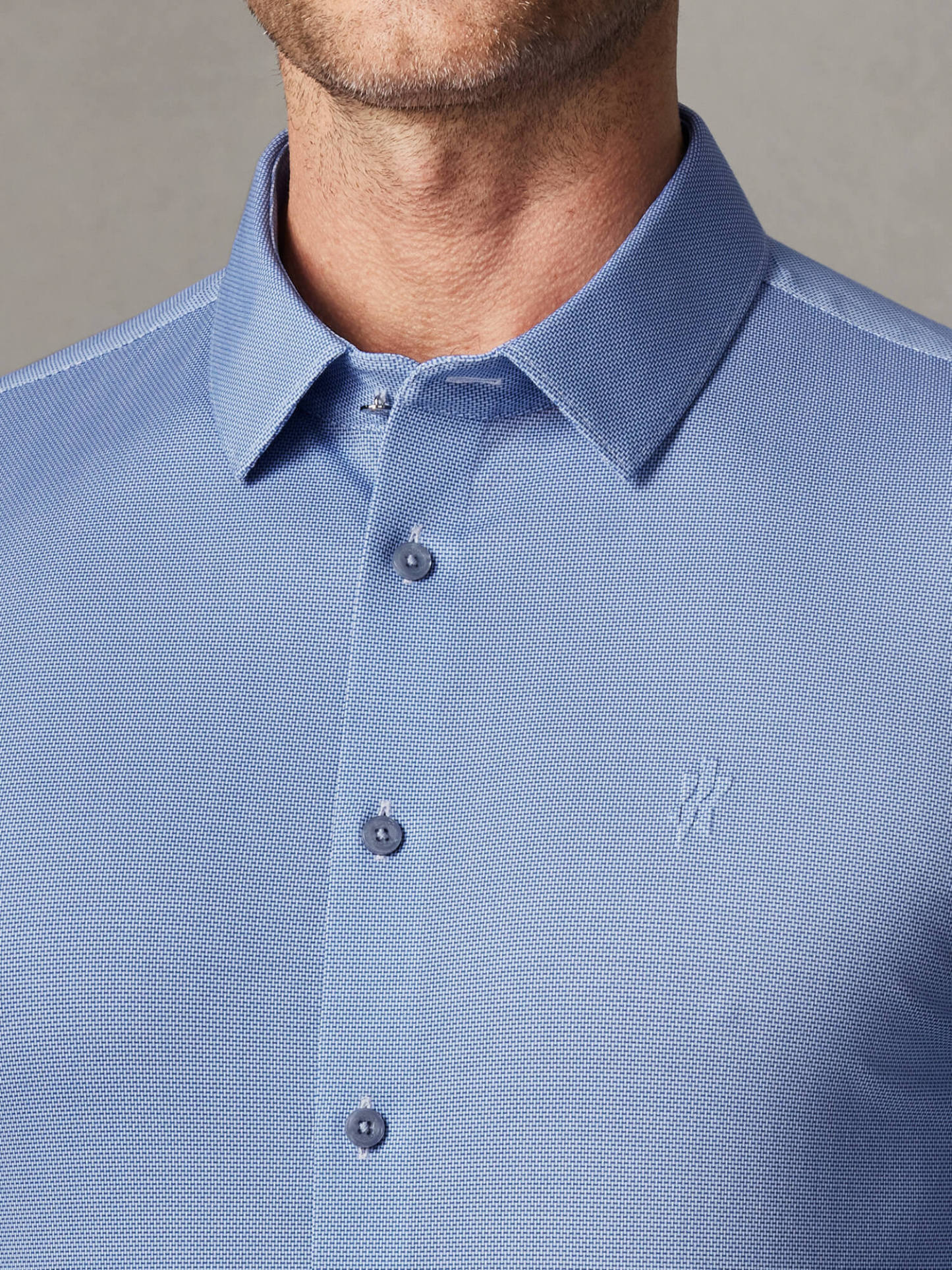 Ocean Blue High-Stretch Shirt​-Own Dream Shirts-Dress Shirts for Men