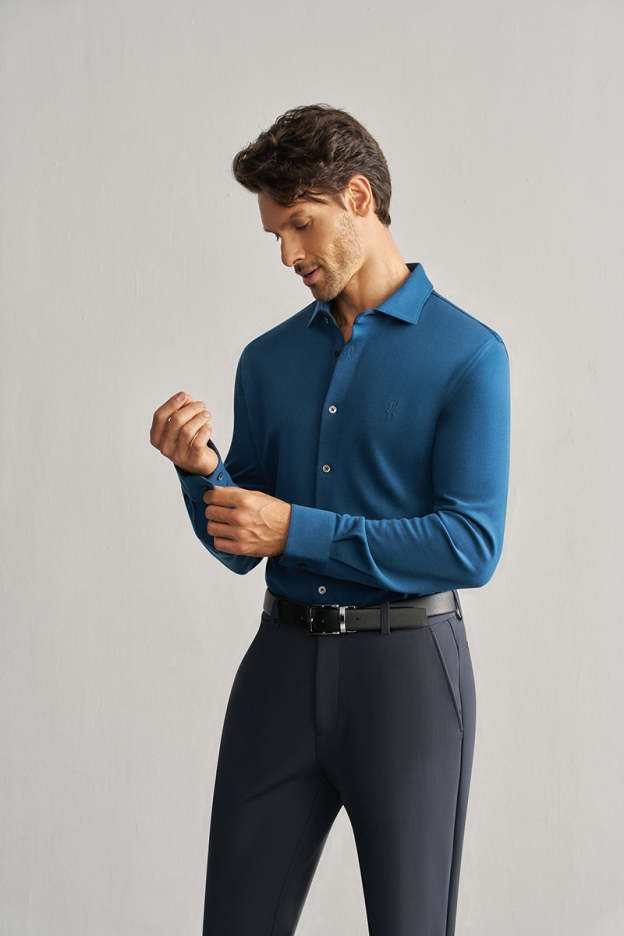 Swan Lake Orchid Luxurious Stretch Shirt-OWN DREAM Shirts