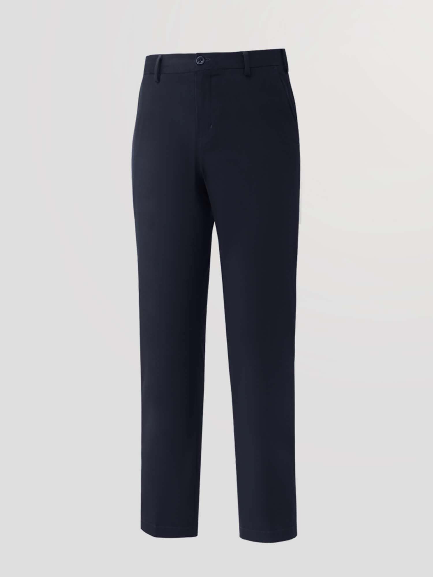 Night Sky Blue / Black Printed Cotton Stretch Dress Pants-OWN DREAM Shirts