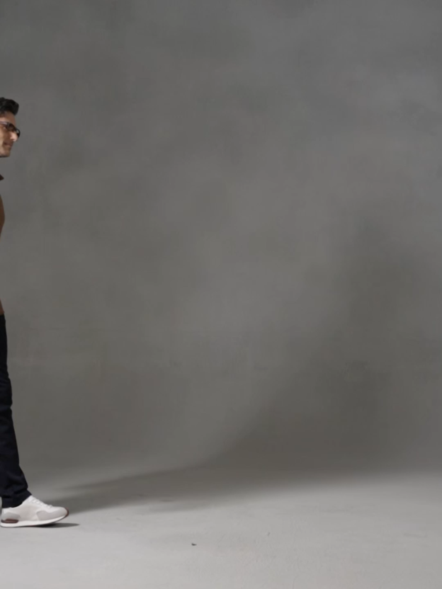 Sunrise Warm Coffee Corduroy Stretch Shirt