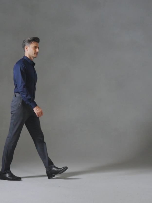 Deep Space Navy Stretch Shirt