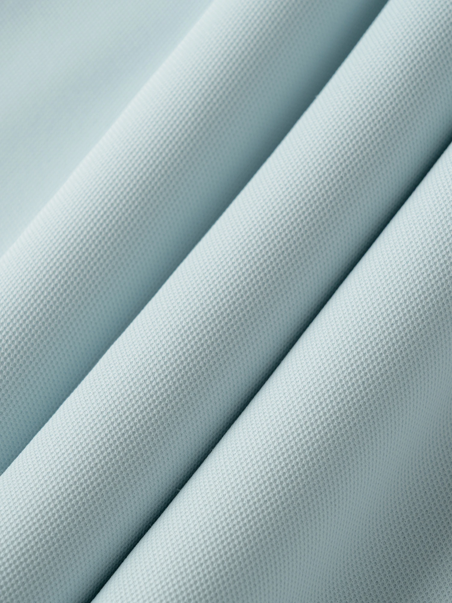Soft Sky Blue Stretch Polo